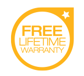 Free Lifetime Warranty